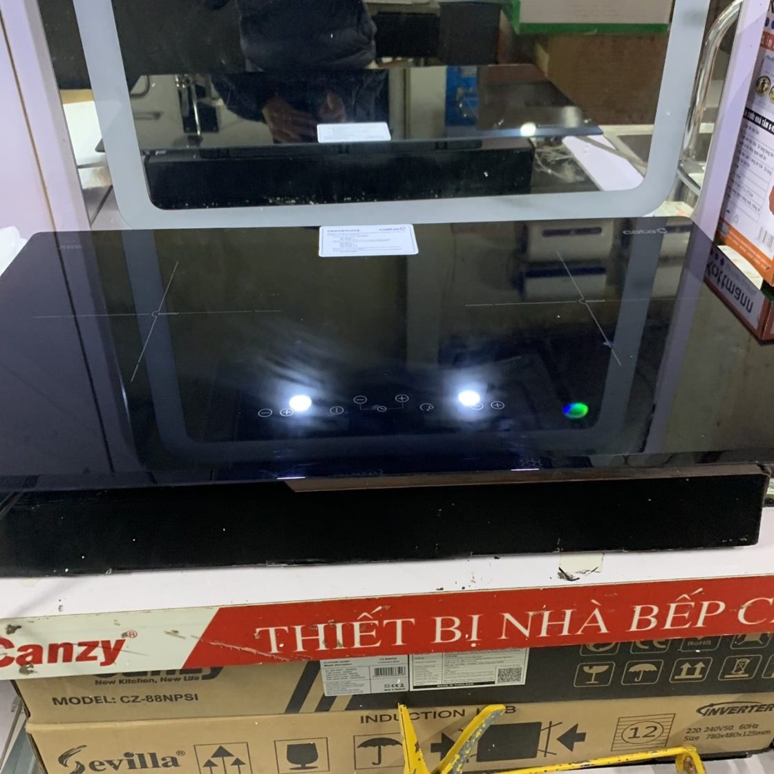 Bếp từ đôi Cata IB 1822 BK