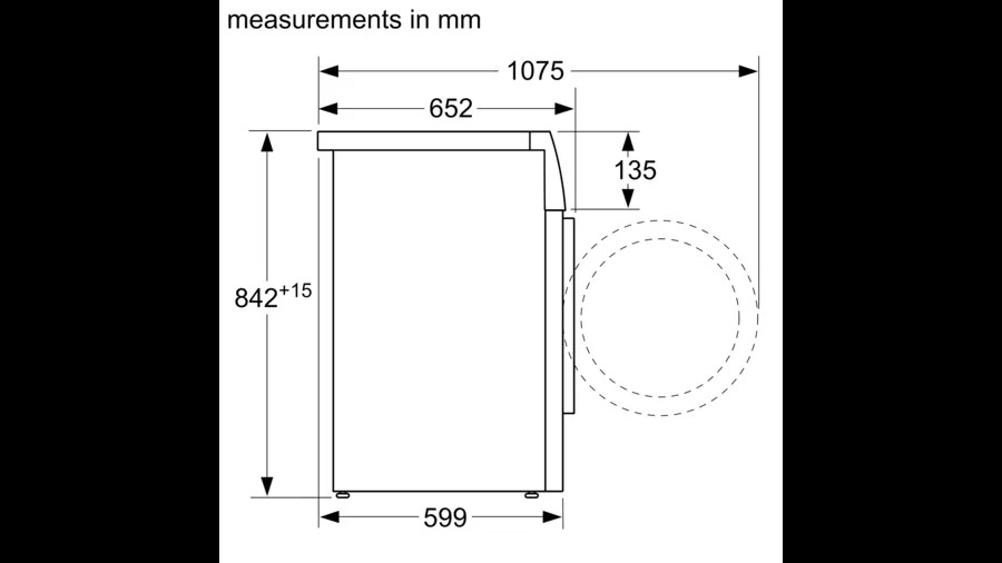 Máy Sấy Kết Nối Home Connect WTX87MH0SG Series 8