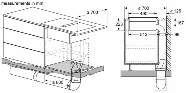 BẾP KẾT HỢP HÚT MÙI BOSCH PVQ731F15E