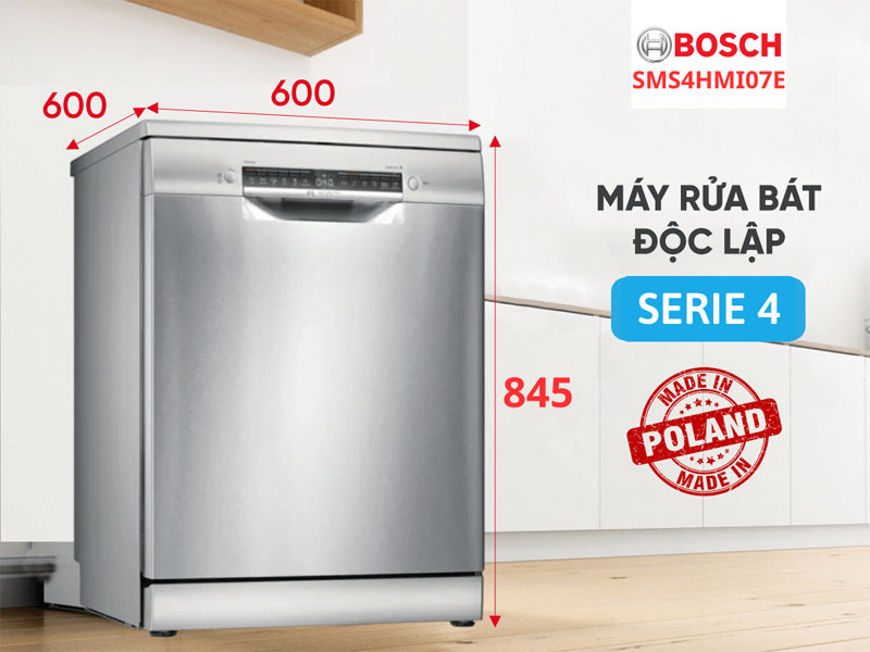 Máy rửa bát Bosch SMS4HMI07E