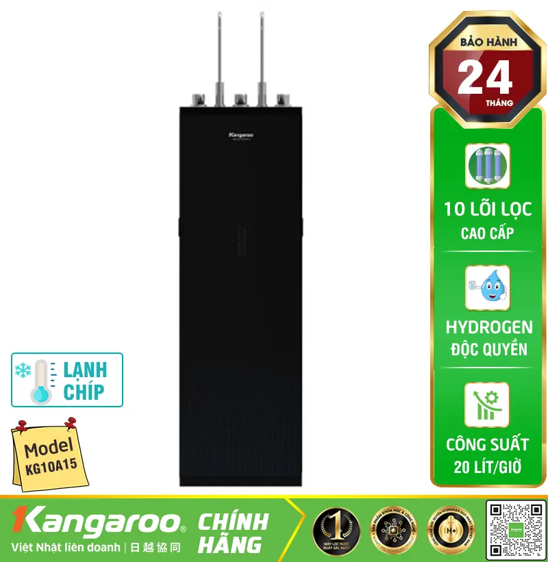 Máy lọc nước nóng lạnh Kangaroo KG10A15