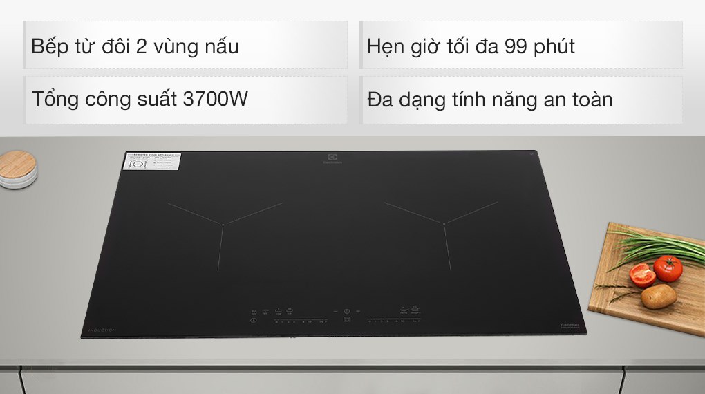 Bếp từ đôi Electrolux EHI7280BB