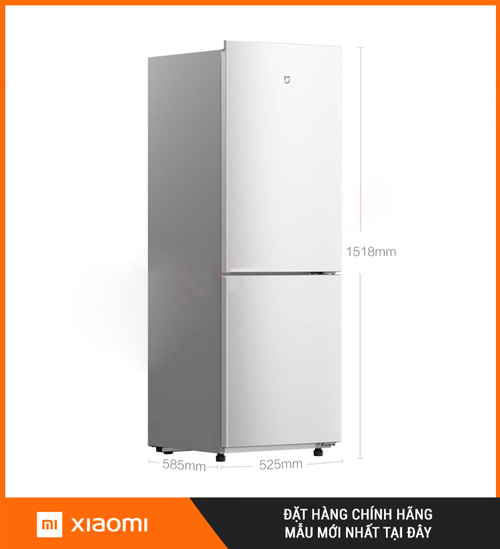 Tủ Lạnh Xiaomi 185L 2 Cánh Chính Hãng Tiết Kiệm Điện