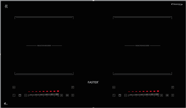 Bếp từ đôi Faster FS 99DIB