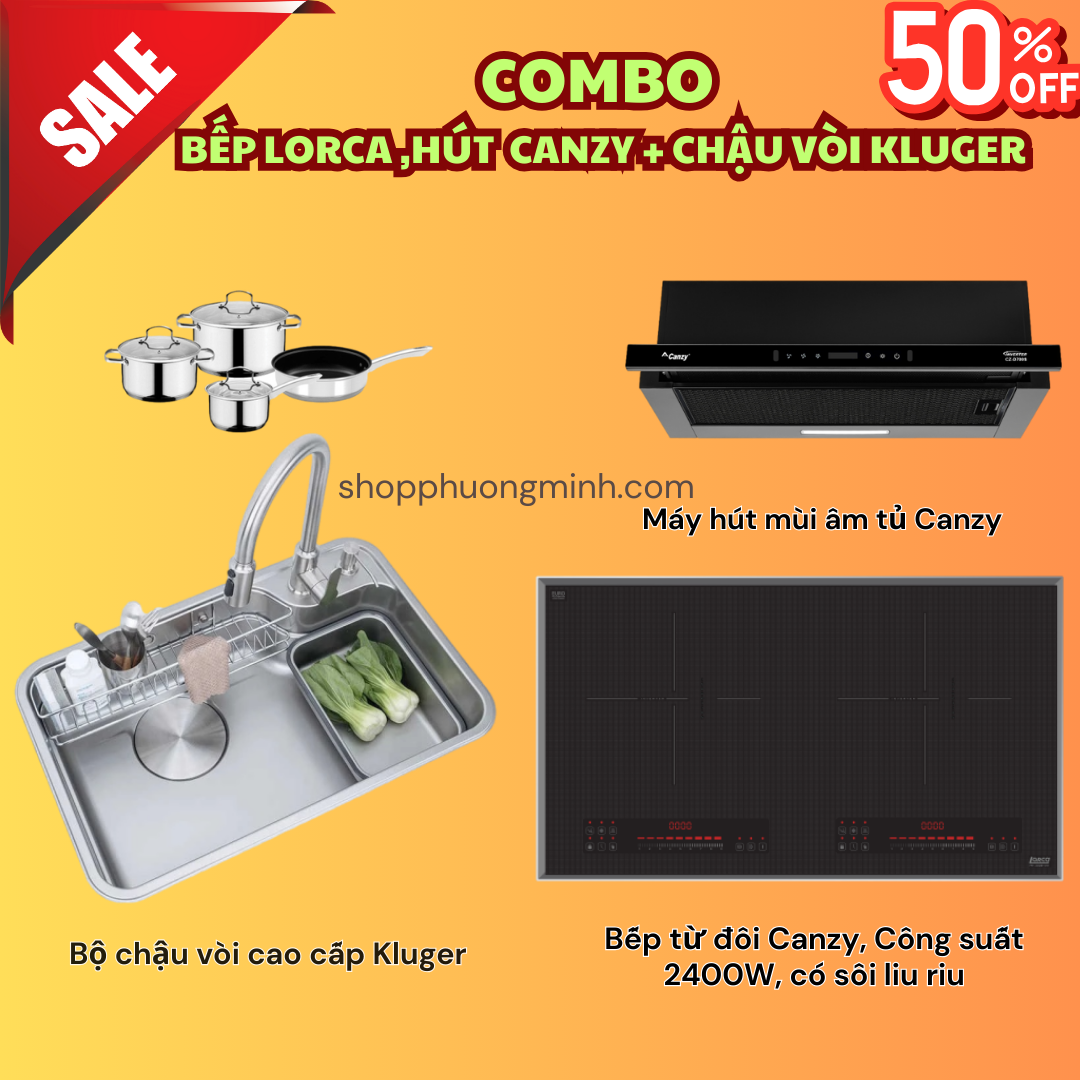 Một số combo thiết bị nhà bếp