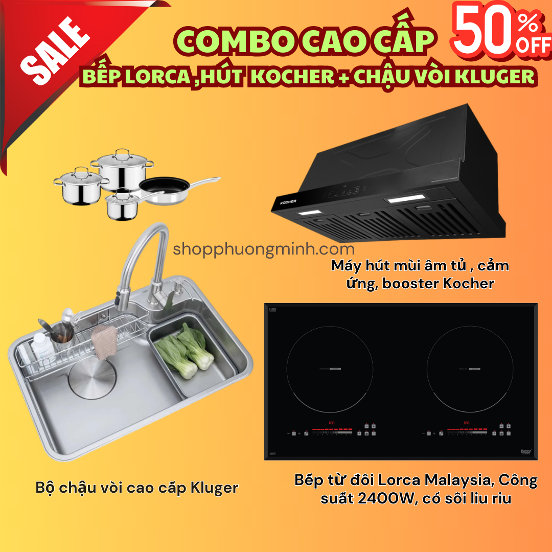 Một số combo thiết bị nhà bếp