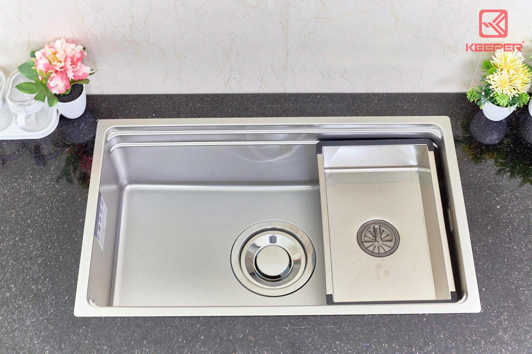 Chậu rửa 1 hố Keeper KP-7545NL