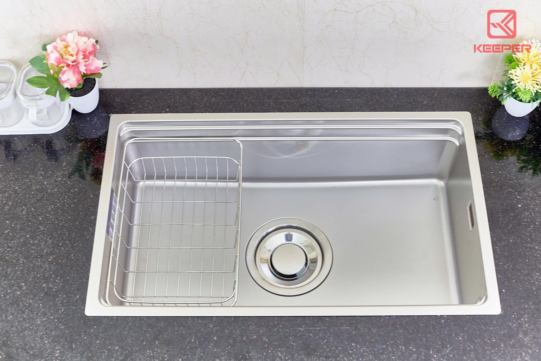 Chậu rửa 1 hố Keeper KP-7545NL
