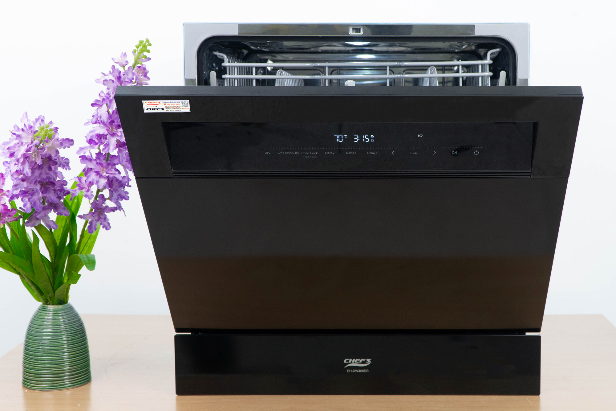Máy rửa bát Chef’s 10 bộ EH-DW408DB