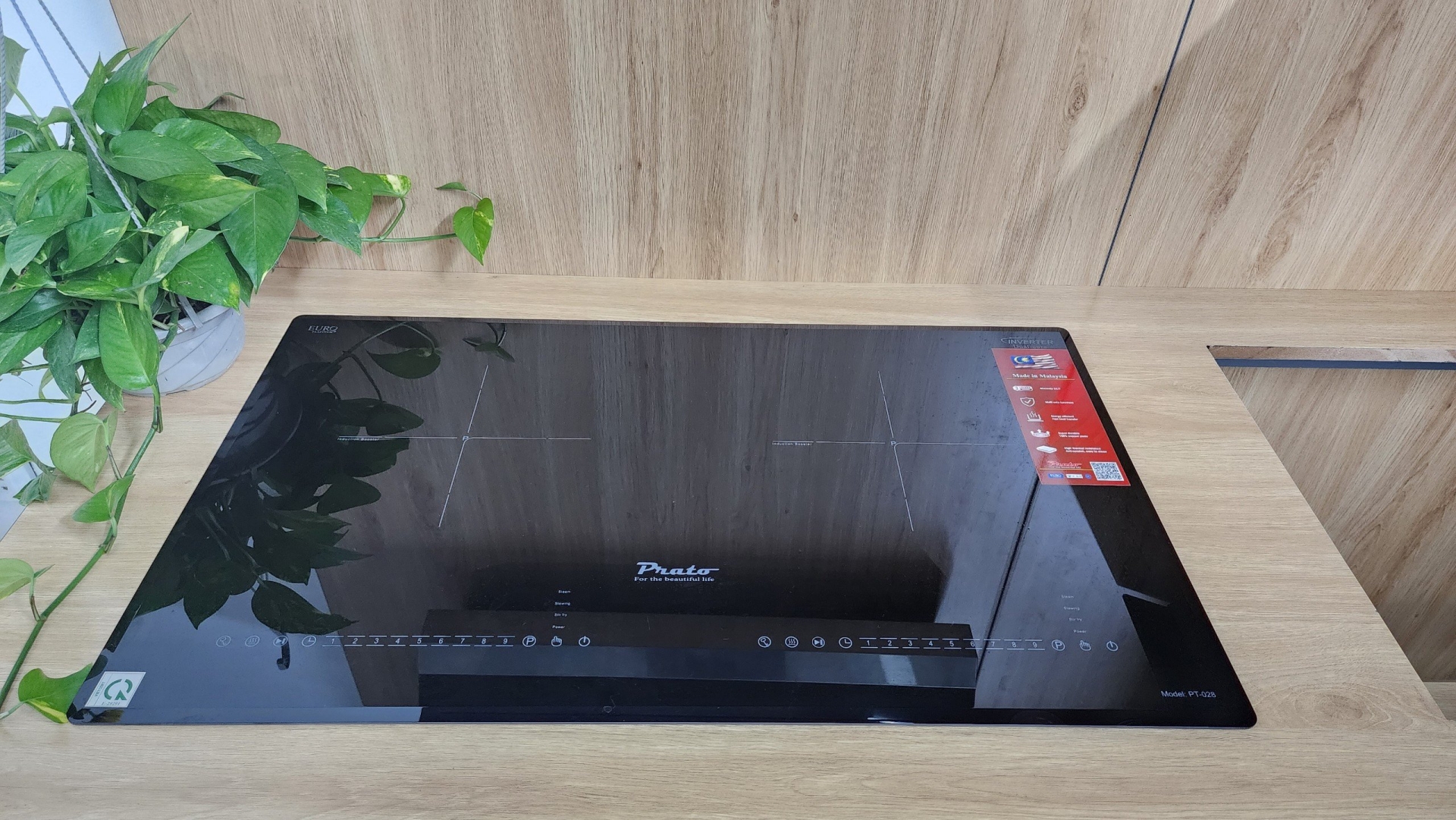 Bếp từ đôi Prato PT-028