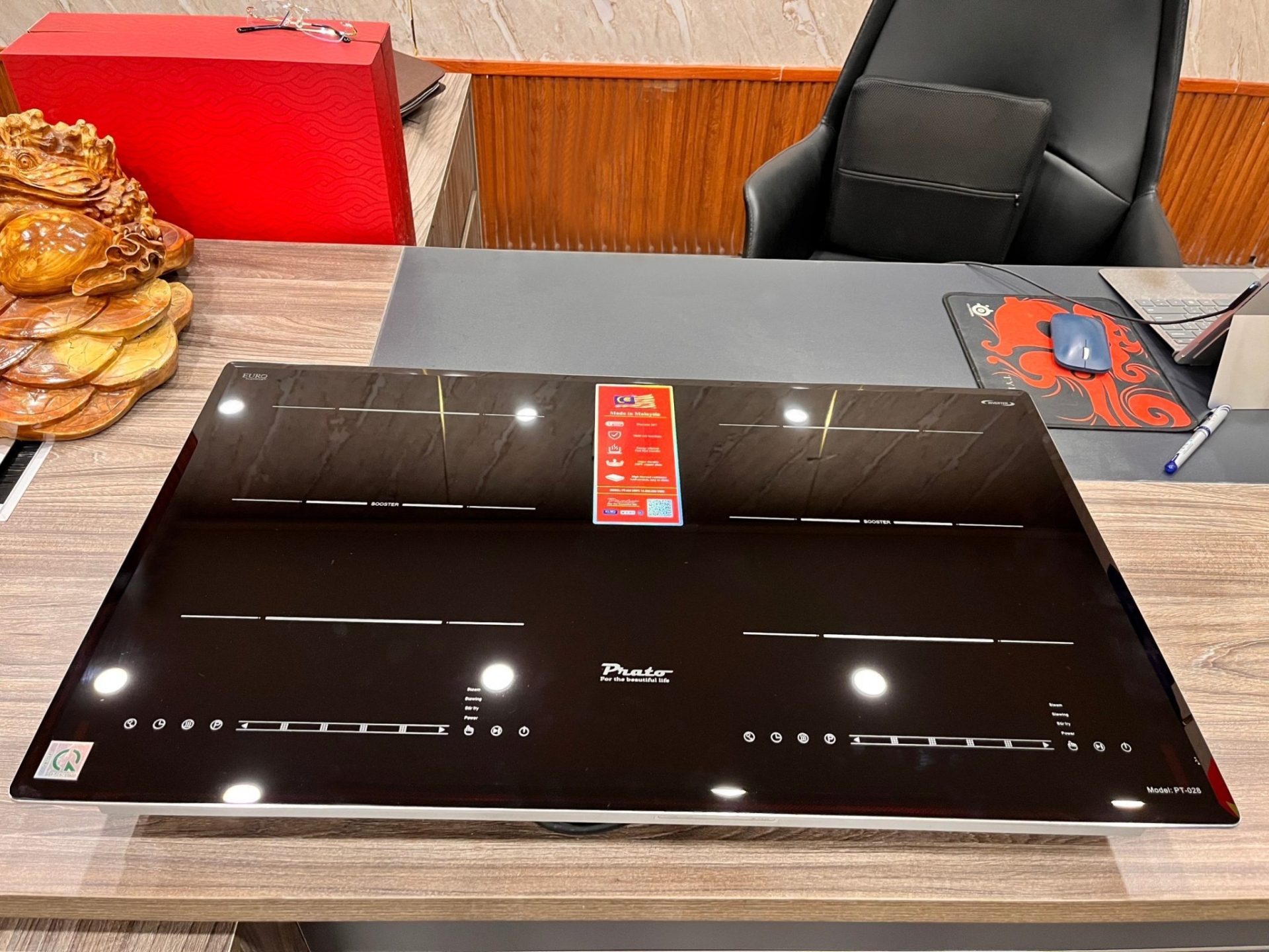 Bếp từ đôi Prato PT-028