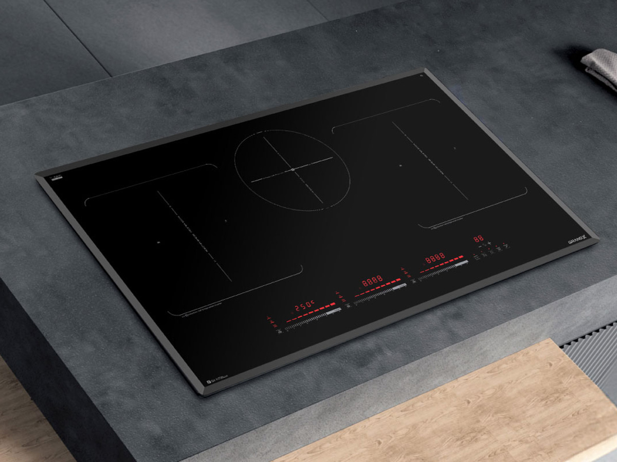 Bếp từ 3 vùng nấu GrandX GX IH736Lux