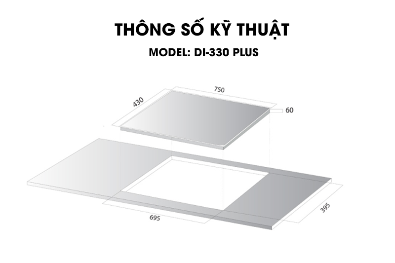 Bếp từ Kocher DI-330 Plus