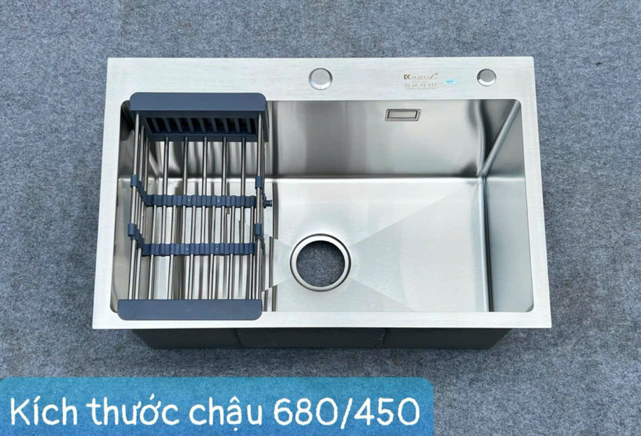 Chậu 1 hố Kagol 68×45
