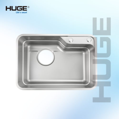 CHẬU RỬA BÁT 1 HỐ HUGE H-JS6848