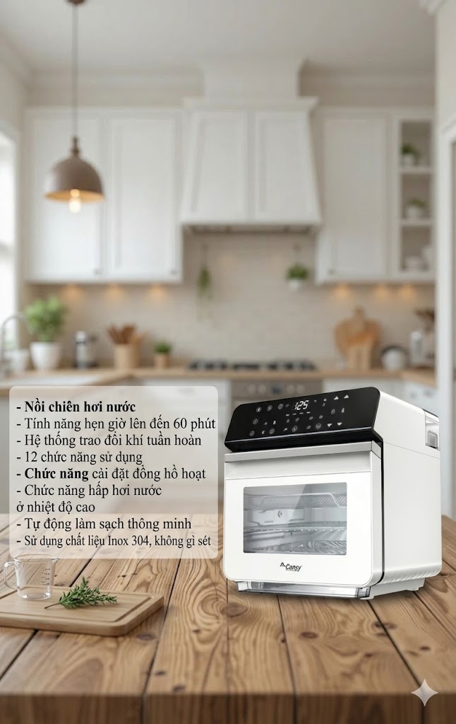 Nồi Chiên Hơi Nước CZ D12GS