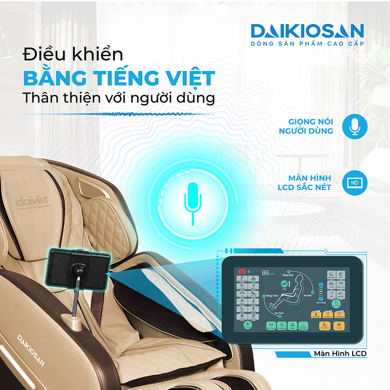 Ghế Massage Daikiosan DKGM-10004