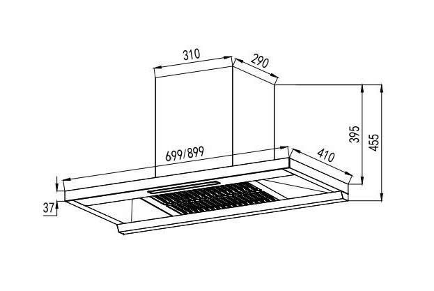 MÁY HÚT MÙI FANDI FD-T288-70