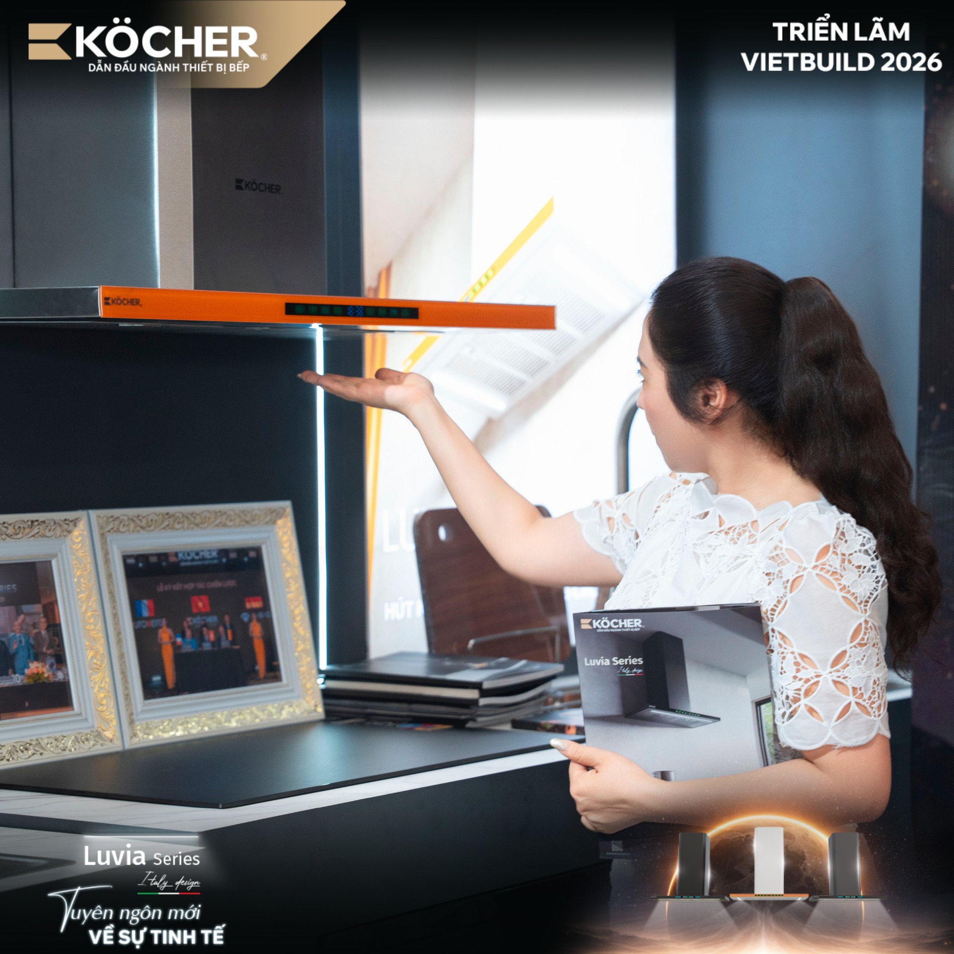 MÁY HÚT MÙI LUVIA BLACK