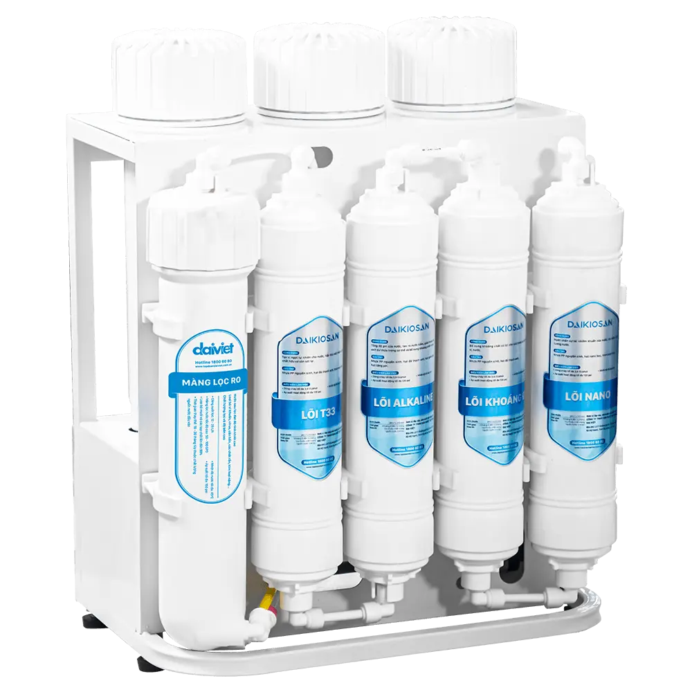 Máy lọc nước RO để gầm không vỏ tủ Daikiosan DSW-35008E