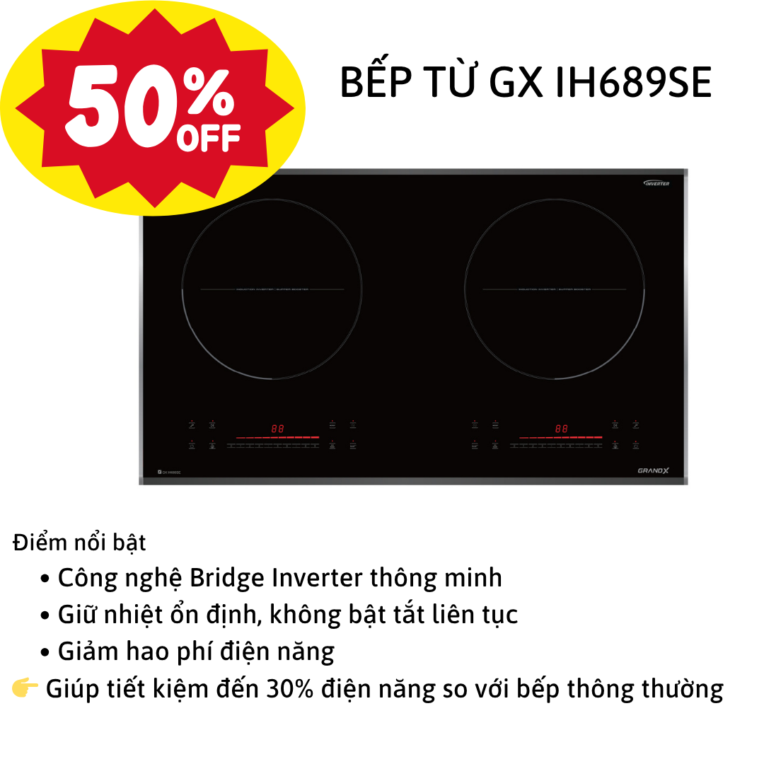 BẾP TỪ GX IP689SE