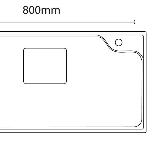CHẬU RỬA BÁT HUGE H-JS8048