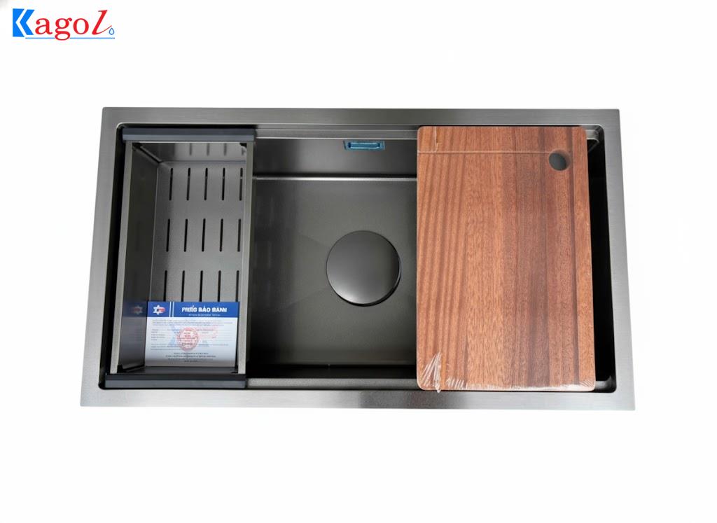 Chậu rửa bát Kagol âm bàn đá 8045