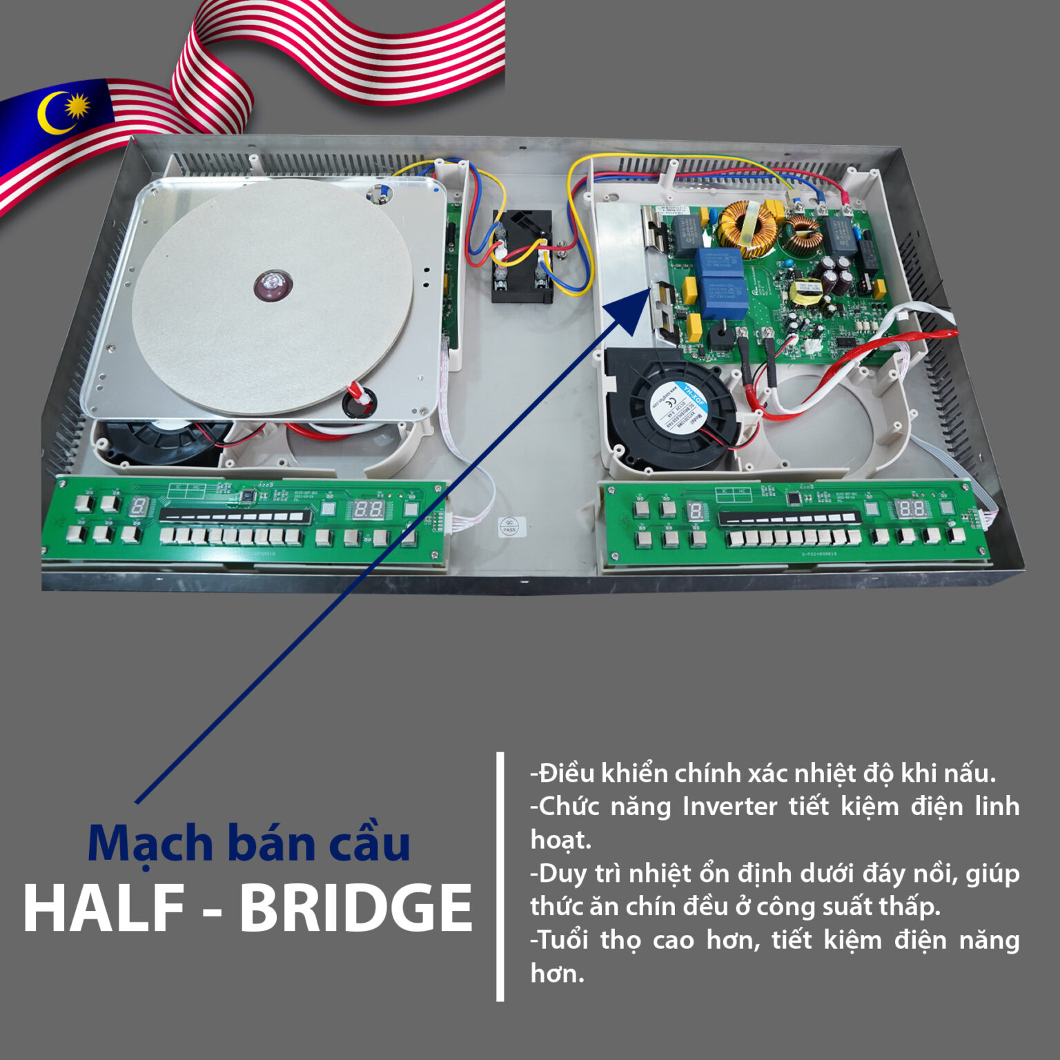 BẾP TỪ ĐÔI LORCA LCI 806 PLUS