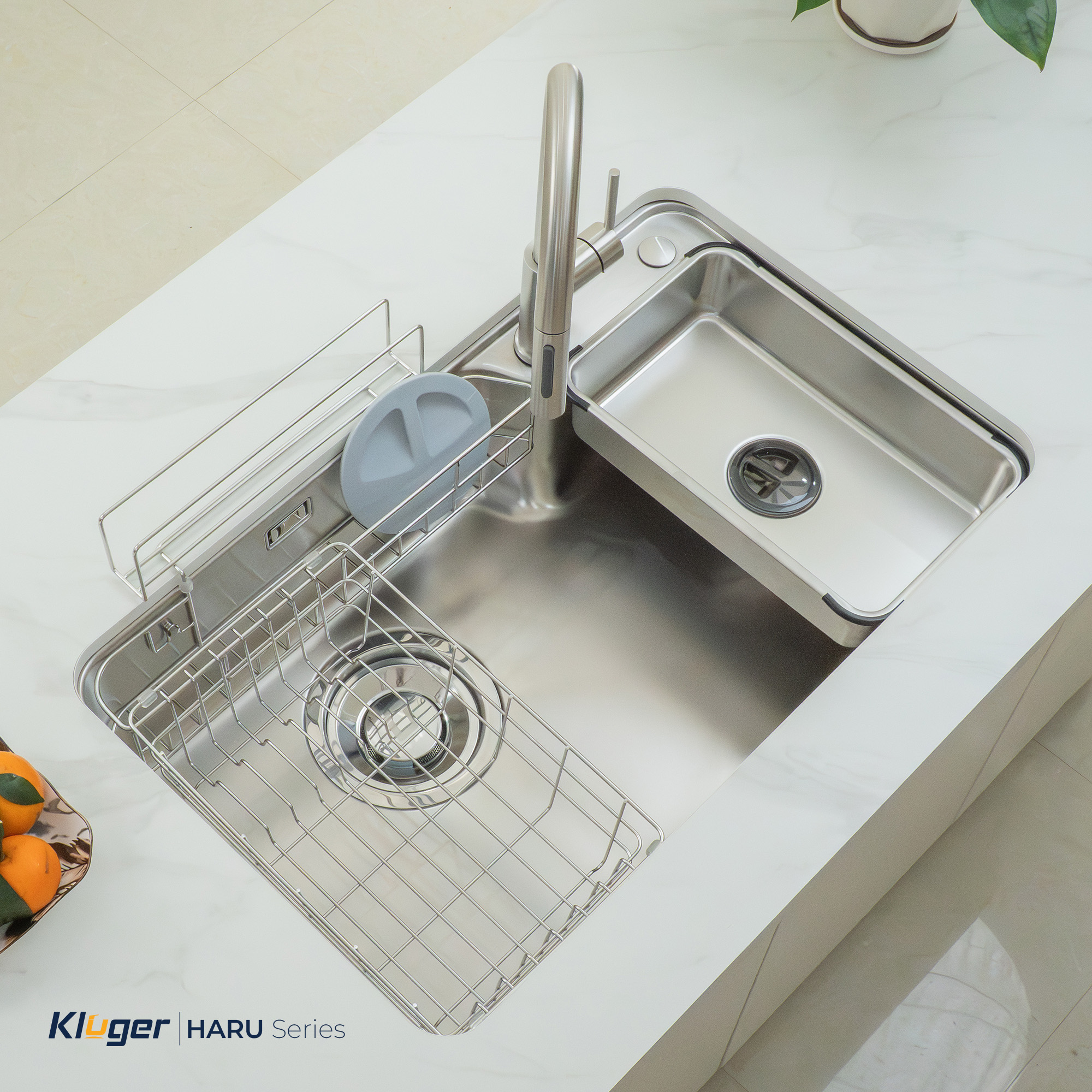 Chậu rửa bát Kluger KH8050ST Plus