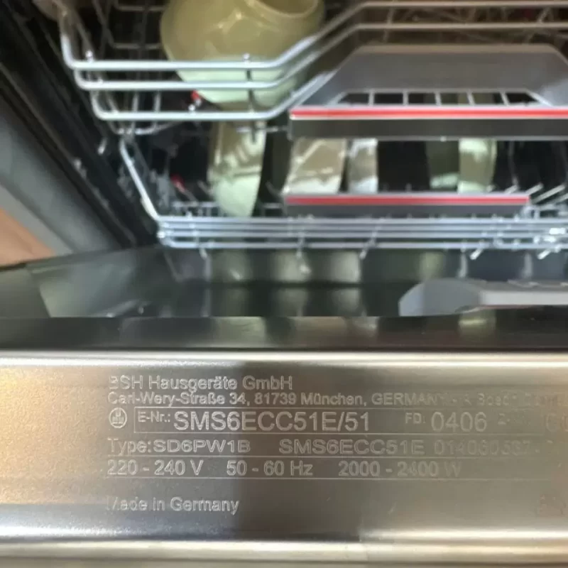 Máy rửa bát BOSCH SMS6ECC51E serie 6 độc lập