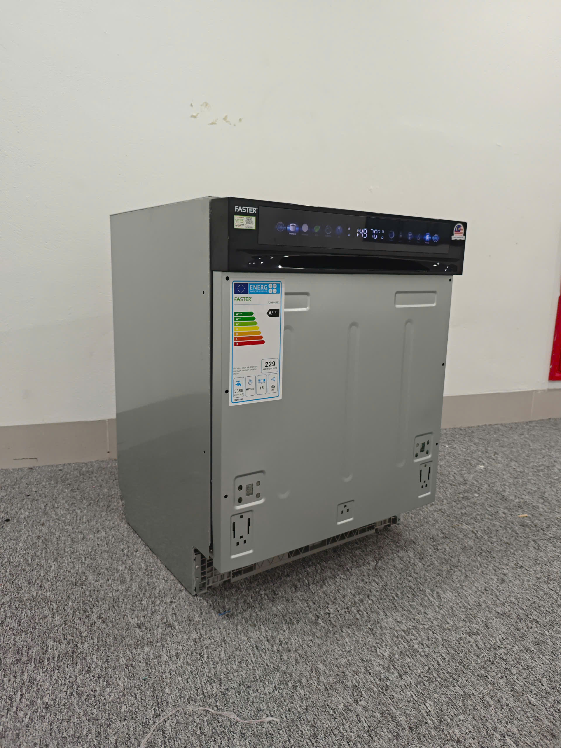 Máy rửa bát bán âm Faster FDW8016BS