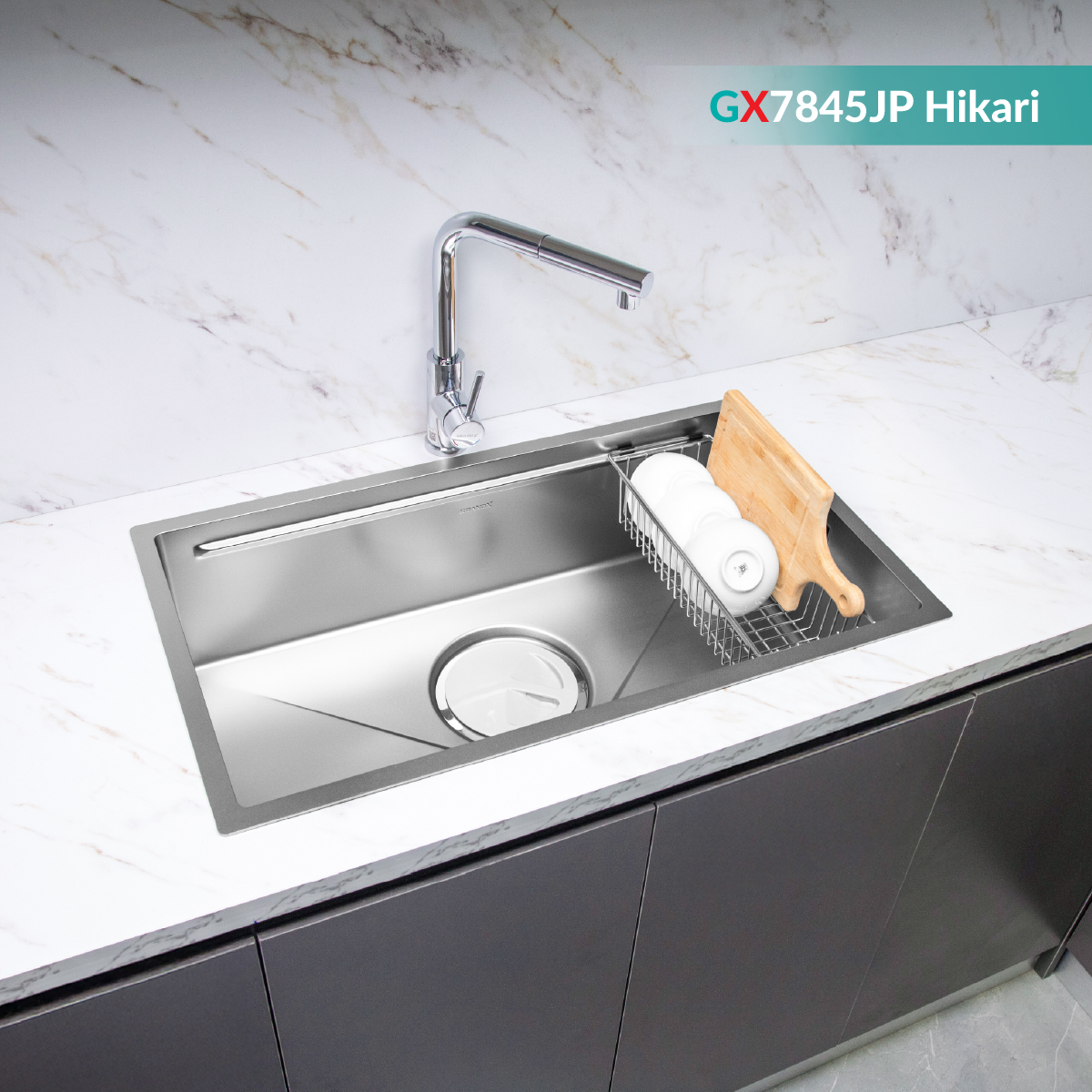 CHẬU RỬA BÁT GX7845JP HIKARI