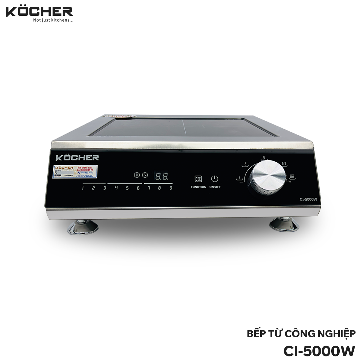 Bếp từ đơn công nghiệp Kocher CI-5000W